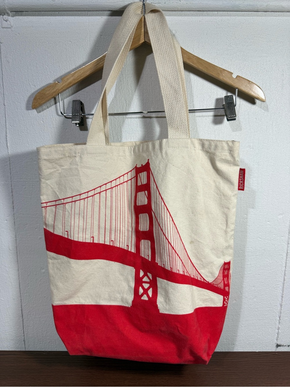 Rickshaw Golden Gate San Francisco Market Tote